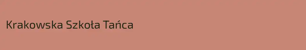 Krakowska Szkoła Tańca